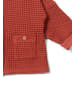 Little Green Radicals Organic Waffle Cotton Jacket in Orange