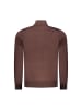 Coveri Moving Braun Viskose Herren Pullover