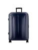 Jump Glossy 4 Rollen Trolley 77 cm mit Dehnfalte in marine