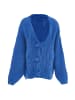 ebeeza Damen Strickjacke in Königsblau
