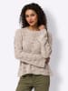 Heine Ajourpullover in sesam-ecru-meliert
