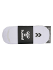 Hummel Low Socken Hmlchevron Erwachsene in WHITE/BLACK/GREY