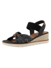 Mustang Sandalen schwarz