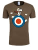 Logoshirt T-Shirts Peanuts - Snoopy Pilot in oliv