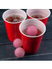 relaxdays 100 x Beer Pong Bälle in Pink - Ø 40 mm