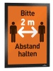 Durable Magnetrahmen Duraframe selbstklebend A4 schwarz Packung mit 2 Stück