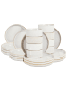 Beliani 24-tlg Tafelservice SPIKENARD in Weiß