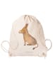 Mr. & Mrs. Panda Alltagstasche Esel ohne Spruch in Creme