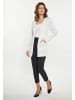 usha BLACK LABEL Damen Cardigan in Wollweiss