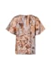 Mart Visser Felia Bluse mit Print, Hellblau/Sand