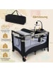 COSTWAY 5 in 1 Babybett in Anthrazit