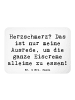 Mr. & Mrs. Panda Pinnwand Magnet Spruch Herzschmerz Eiscreme mit... in Weiß