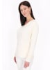 Usha Women Sweater in cream
