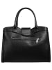 Samantha Look Handtasche echt Leder in schwarz
