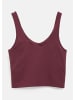 s.Oliver T-Shirt Bustier in 4919_bordeaux