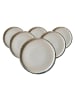Ritzenhoff & Breker 6er Set Pizzateller Alfonso in ø 30 cm in beige