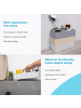 Intirilife Make Up Organizer in Weißgrau
