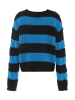 Libbi Damen Sweater in SCHWARZ TÜRKIS