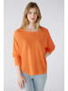 Oui Pullover Viskosemischung in vermillion orange