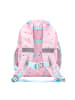 Belmil Kindergartenrucksack "Mini Kiddy Little Sloth" in pink, blau