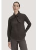 Hessnatur Hessnatur Bluse Relaxed aus reiner Bio-Baumwolle in kakao braun