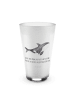 Mr. & Mrs. Panda Wasserglas Orca mit Spruch in Transparent