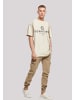 F4NT4STIC Heavy Oversize T-Shirt Downtown LA OVERSIZE TEE in sand