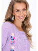 IZIA Cardigan in lilac