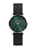 Jacob Jensen Damenuhr Titan Quarz Schwarz/Grün