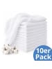 Makian Mulltuch / Spucktuch / Pflegetuch 10er Pack in weiß
