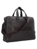 Piquadro Aktentasche Leder 44 cm Laptopfach in dark brown