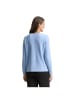 Tom Tailor Sweatshirt in mid blue melange