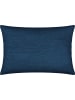 Erwin Müller Jacquard Kissenhülle York in dunkelblau