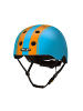 Melon® Helm Double Orange Blue (matte) in blau