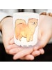 Mr. & Mrs. Panda Windlicht Chow-Chow Moment ohne Spruch in Transparent