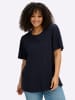 sheego Halbarmshirt in tiefblau