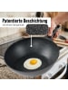 Stoneline SMART Wokpfanne 30 cm, abnehmbarer Griff | mit Deckel in Anthrazit