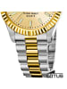 Lotus Chronograph-Armbanduhr Lotus Classic silber, gold mittel (ca. 32,5mm)