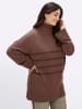 sheego Rollkragen-Pullover in schoko