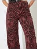 KOTON Hose in Bordo Gemustert