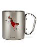 Mr. & Mrs. Panda Kaffeetasse Einhorn Geburtstag mit Spruch in Silber
