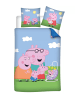Peppa Pig Peppa Wutz New Member Kinder-Bettwäsche für Kindergarten 100×135 cm