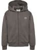 Hummel Reißverschluss Kapuzenpullover Hmljr Loose Kinder in DARK GULL GRAY