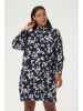 KAFFE curve Kleid KCalicia A-shape in Marine Flower