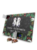 Mr. & Mrs. Panda Tee Adventskalender Panda Beste Halbtante der W... in Kreidetafel