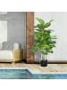 HOMCOM Künstliche Pflanze-17L x 17B x 120H cm-Grün