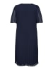 ONLY Carmakoma Plissiertes Kleid in Night Sky