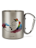 Mr. & Mrs. Panda Isolierbecher Einhorn Wolke 7 ohne Spruch in Silber