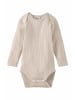 Hessnatur Langarmbody Slim in düne