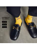 von Jungfeld Gemusterte Socken Classic & Icons Socken Bundle in Gelb
